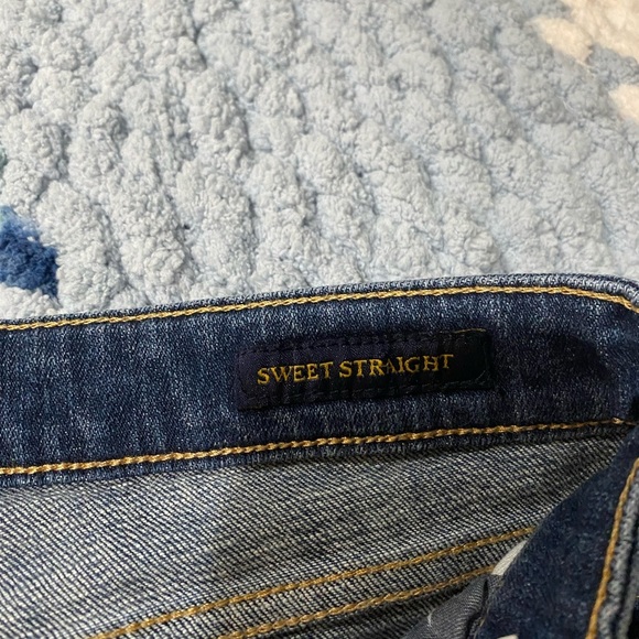 Lucky Brand Blue Straight Jeans Versatile Everyday Wear- Women’s 14/32 - Picture 6 of 13